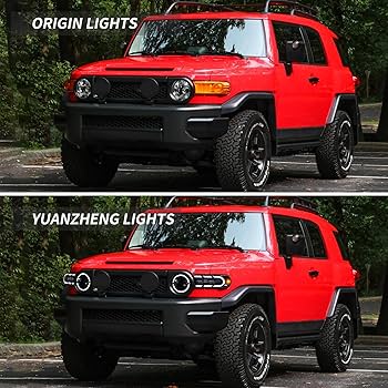 Amazon.com: VLAND LED Headlights for Toyota FJ Cruiser SUV